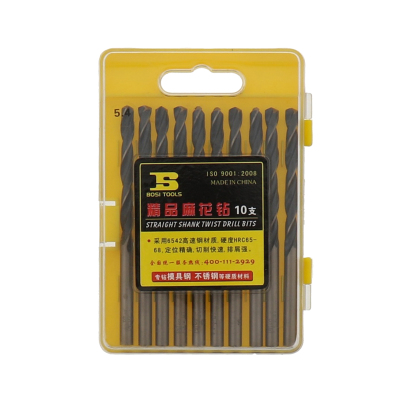 波斯(BOSI) 荧光系列精品麻花钻 5.4mm 盒