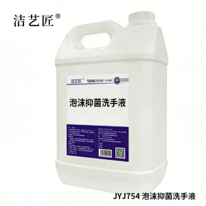 洁艺匠 JYJ754 泡沫抑菌洗手液 5L(计价单位:瓶) 白色