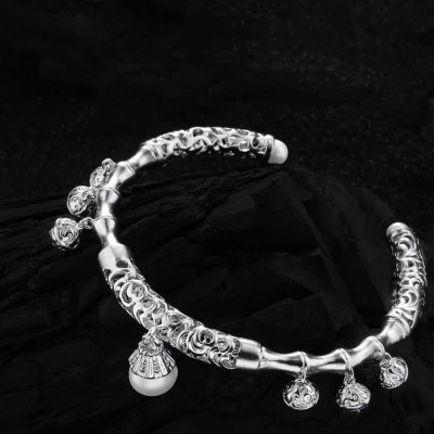 复古重工精致深海龙骨沧澜点镶手镯轻奢小众高级感2025年新品手饰送女朋友老婆情人节七夕生日礼物