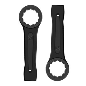 立伟铁牛敲击梅花扳手24mm/把