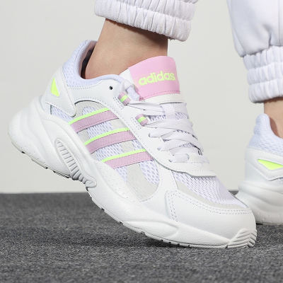 跑步鞋阿迪达斯女鞋2021夏季新款透气减震运动鞋跑鞋FZ1289