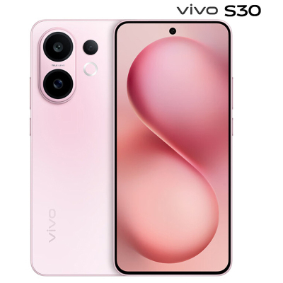 vivo S30 16GB+512GB 桃桃粉 6500mAh电池 轻薄直屏 潜望长焦 学生AI 5G手机