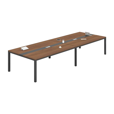 中豫鑫泽 ZYXZ5030156 会议桌长桌小型简约现代长条桌培训桌洽谈桌 2.8米单桌