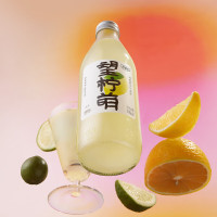 好望水望柠萌果汁气泡水300mL*6瓶VC柠檬味汽水饮料整箱