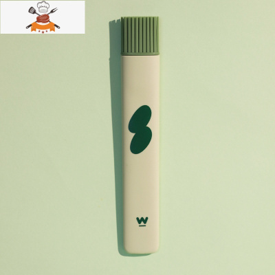 F627硅胶油刷厨房烘焙小刷子家用可高温烧烤刷油小工具 敬平 牛油果