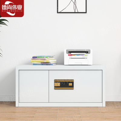 德尚伟业保密柜钢制密码柜档案柜资料柜办公柜文件柜铁皮柜灰白色电子指纹锁