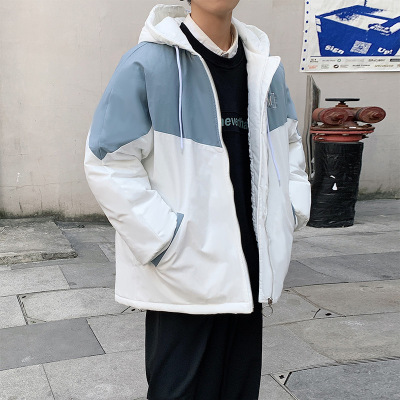 NEWLAKE法式情侣装小众棉衣男女潮流韩版宽松棉服原宿bf港风冬季面包服厚棉衣