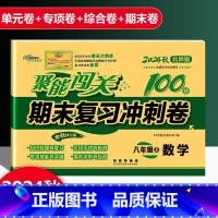数学 北师版 八年级上 [正版]2025新版聚能闯关期末复习冲刺卷100分初中八年级上册数学北师版专项突破训练知识梳理