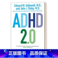[正版]英文原版 ADHD 2.0 注意力缺失症2.0 在分心下茁壮成长的新科学和基本策略 Edward M.Hallo