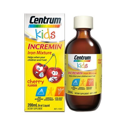 儿童营养抖森同款-CENTRUM善存婴幼儿营养液200ml/瓶复合型澳洲进口