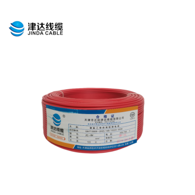 津达线缆 国标塑铜线红色BV2.5mm