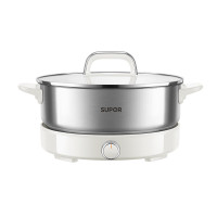 苏泊尔电火锅电煮锅电炒锅大容量多用途锅火锅锅多功能家用电锅电热锅4L分体式1600W H40YKX57