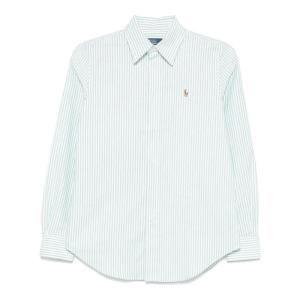 Polo Ralph Lauren女士弹性长袖衬衫按钮前开衫休闲百搭通勤