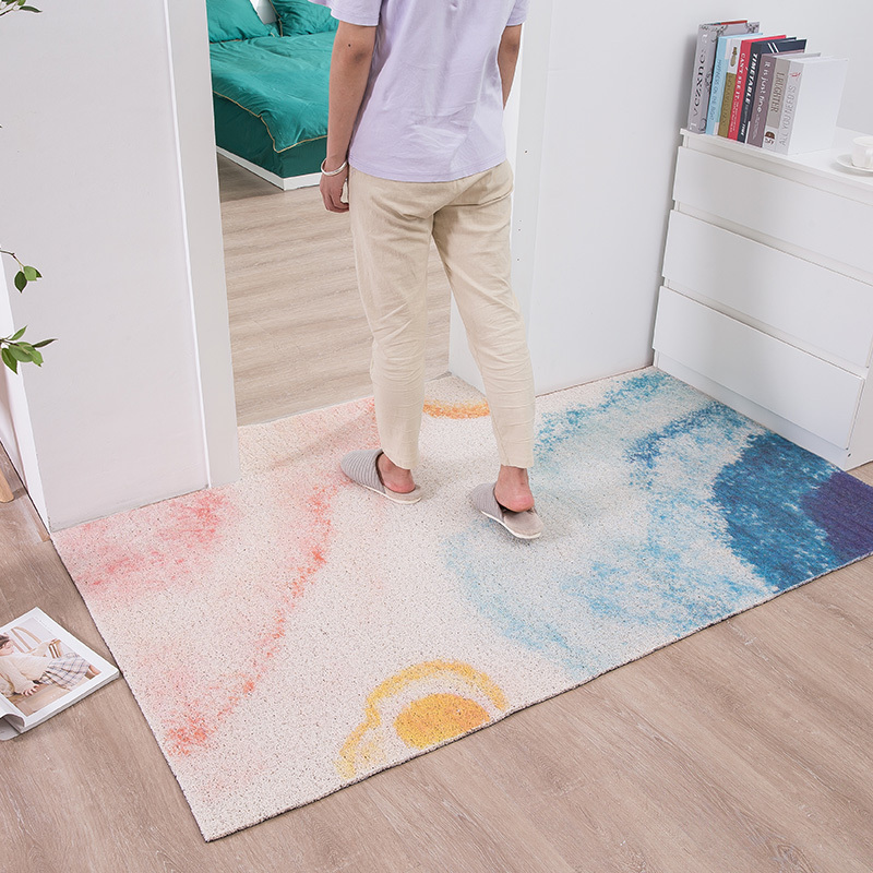 美帮汇北欧入户地垫网红垫diy可剪裁脚垫家用定制口玄关地毯