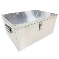 瑾如云海 不锈钢存放箱 不锈钢存储箱 不锈钢箱子 500*300*250mm 个