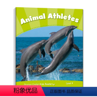 [正版]原版培生学科儿童英语分级阅读CLIL Animal AthletesL4小学词汇800 赠音频共24页
