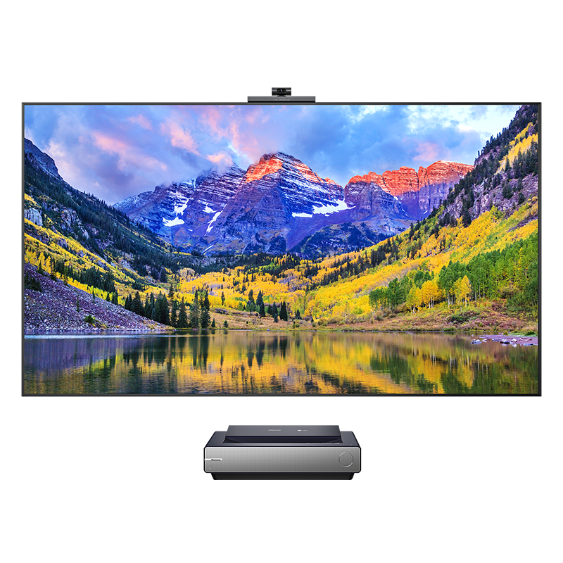 海信(hisense) 电视 80英寸全色社交激光电视 4k超高清 ai智能语音