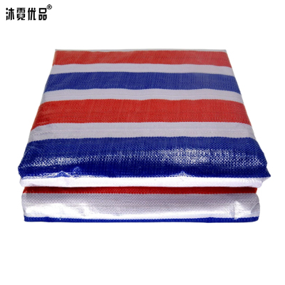 沐霓优品 彩条布 6*50米 张