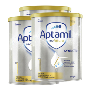 澳洲版 爱他美 Aptamil 白金/铂金 1段/一段 900g 3罐装