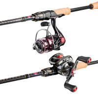 光威(GW)上州屋斗力MC路亚竿ML硬调竿泛用路亚FUJI导环翘嘴鲈鱼竿 1.98米 枪柄