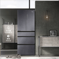 海尔(Haier)超薄零嵌425升多门冰箱 零距离自由嵌入 全空间保鲜 全温区变温 BCD-425WLHMD14SGU1