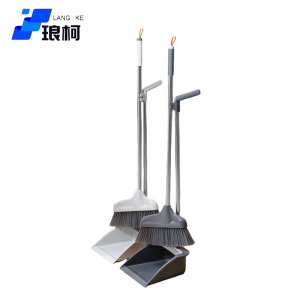 琅柯 扫把套装 加长一体杆带簸箕 LKTS-6018