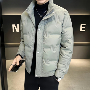 啄木鸟2025男士羽绒棉服加厚保暖休闲立领冬季潮流男款棉衣外套XN