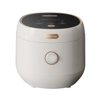 小熊电饭锅 3升底盘加热微电脑控温不粘内胆2-4人家庭热饭保温神器陶瓷油款