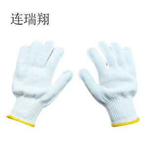 连瑞翔 线手套60g 劳保手套 均码 双