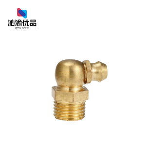 沁渝优品 黄油嘴 M10 90度国标 个