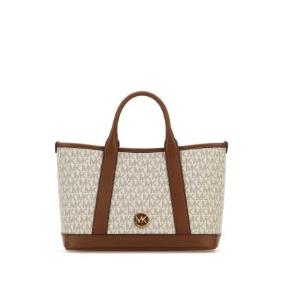 Michael Kors女包女士牛津布涂层帆布手提购物袋手拿斜挎包情人节礼物