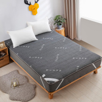 天山柔竹碳床垫单件床单床垫套