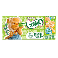 [4月底生产]伊利优酸乳 黄油小熊限定包装 原味200ml*12盒