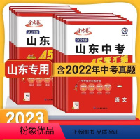 [语数英物化5本]山东专版 山东省 [正版]45套金考卷2023中考45套汇编山东专版语文数学英语物理化学历史道德与法治
