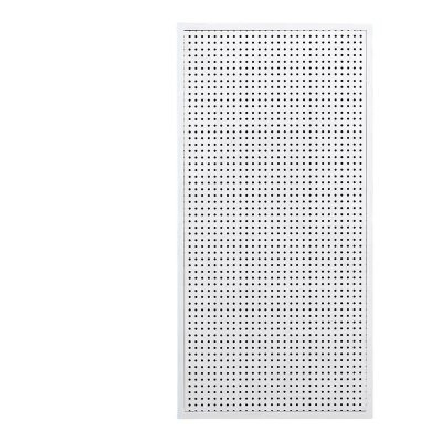 迅迈 50*100cm送10个10厘米双挂钩 洞洞板置物架手机配件饰品五金工具货架挂板墙 不锈钢展示架