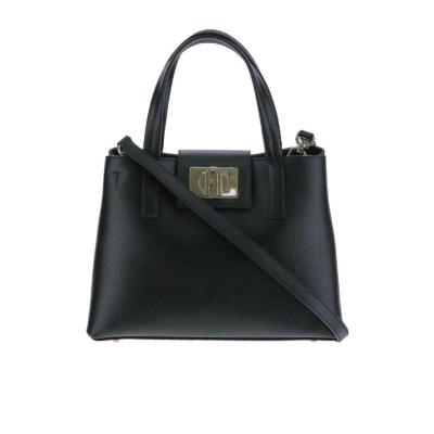 FURLA小牛皮女士单肩包可拆卸调节肩带大容量实用通勤手提斜挎包