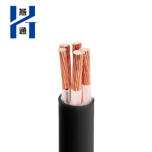 燕通 YJV22五芯铠装电源线 0.6/1KV-YJV22-5*16平方/米