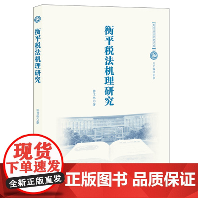 正版 衡平税法机理研究 陈卫林 著 法律出版社