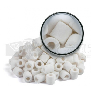 鱼缸水族箱过滤桶过滤材料石英玻璃环细菌屋小号陶瓷环250g 默认颜色 默认尺寸