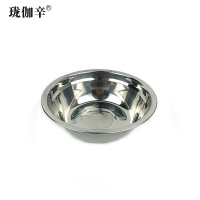 珑伽辛 加厚无磁不锈钢碗汤盆 16CM/个
