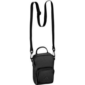 adidas休闲运动包大容量防泼水可调节肩带单肩斜挎包 black