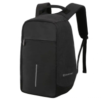 SUISSEWIN瑞士新款时尚多功能商务休闲潮流防盗双肩包SNK17003