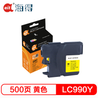 海得 LC990Y黄色墨盒 TI-LC990Y 适用兄弟DCP-145C 165C 385C 585CW 250C
