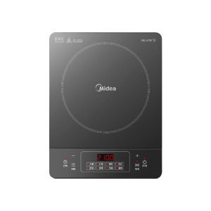 美的(Midea)电磁炉家用多功能大功率炒菜火锅一体2200W家用猛火爆炒耐用面板八档火力电磁灶火锅炉RT22E0103