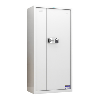 臻远 ZY5121104 文件柜档案资料柜钢制密码锁 常规通门智能指纹锁