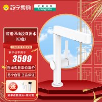 汉斯格雅龙头单把冷热水卫生间台盆水龙头面盆龙头抽拉式双出水