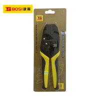 波斯(BOSI) 荧光系列棘轮式端子压接钳 BS-D2118A 把
