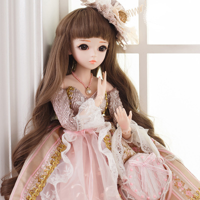 多丽丝凯蒂洋娃娃60cm公主梦儿童小女孩生日5岁7岁10岁小学生艾薇拉标配+原装珍藏衣服+鞋+假发+礼