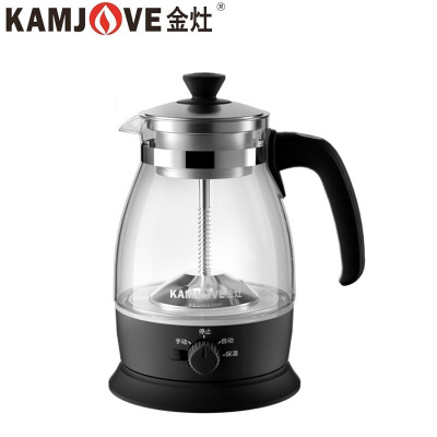 金灶(KAMJOVE)A-52多功能煮茶器玻璃养生壶保温电茶壶 1L 黑色白色可选 单位:个