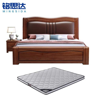 铭思达软包实木床
